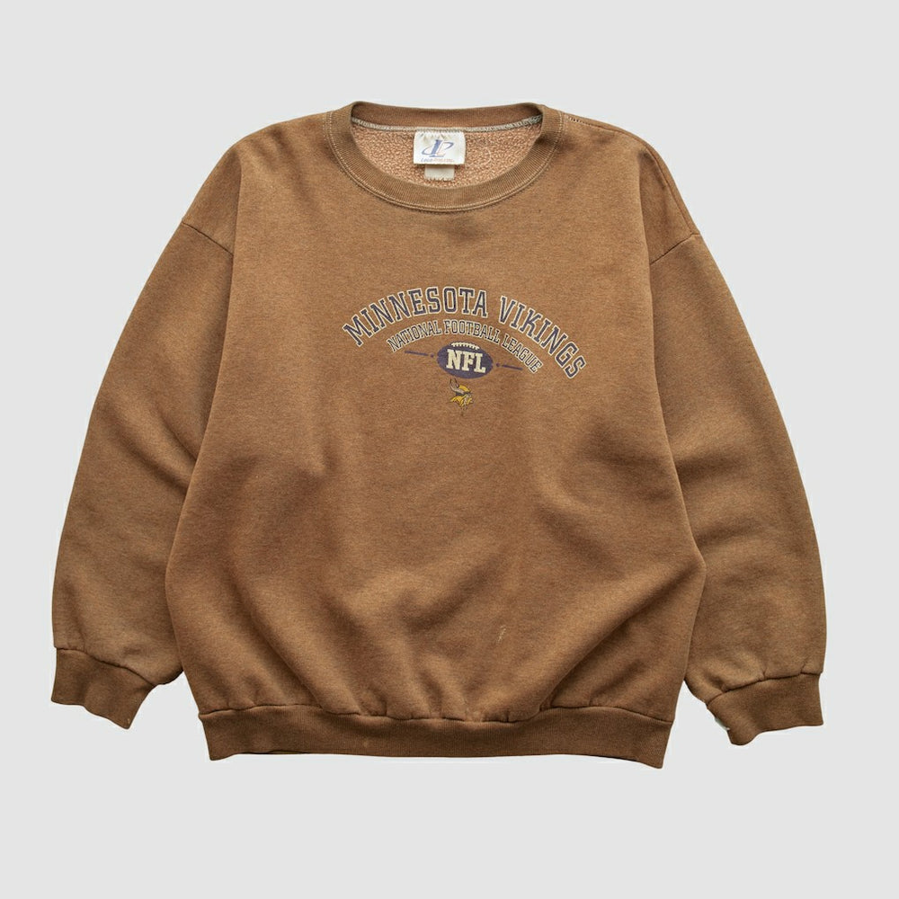 Fanatics Minnesota Vikings Logo Athletic 2000s Pullover Sweatshirt Clay Vintage