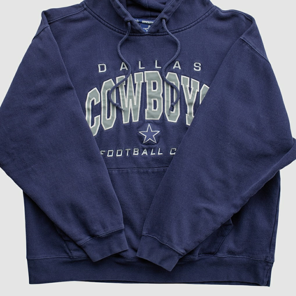 Fanatics Dallas Cowboys 2010s Hooded Pullover Sweatshirt Navy Vintage