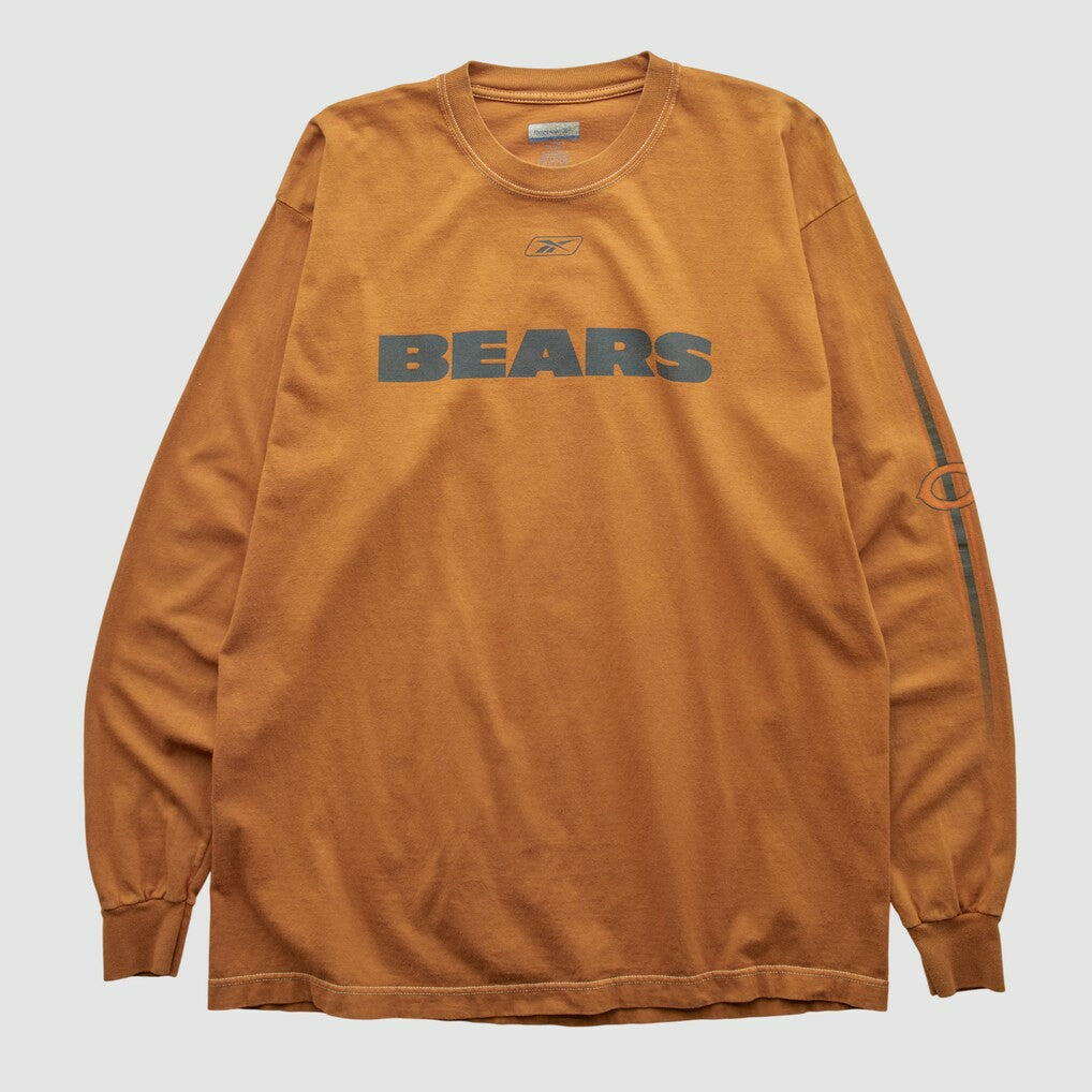 Fanatics Chicago Bears Reebok 2000s Long Sleeve T-shirt Clay Vintage