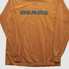Fanatics Chicago Bears Reebok 2000s Long Sleeve T-shirt Clay Vintage