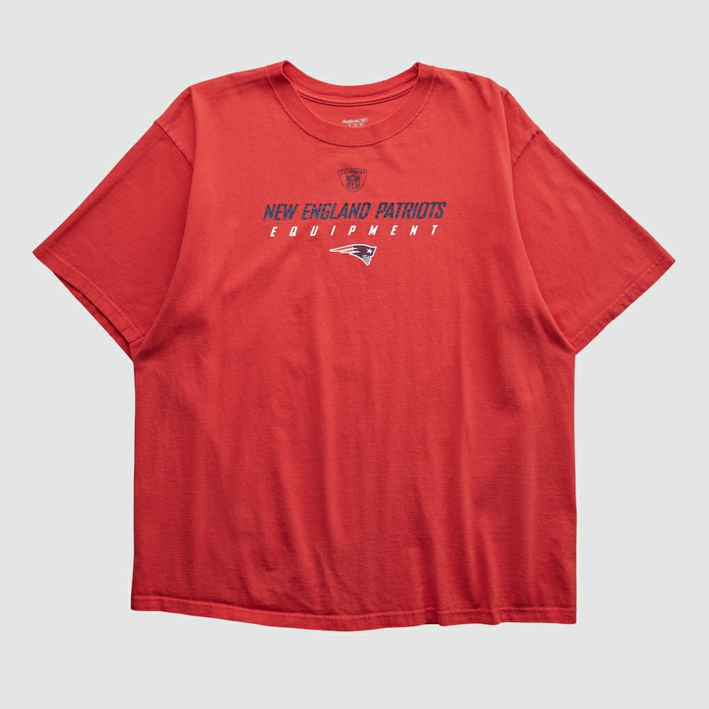 Fanatics New England Patriots Reebok 2000s T-shirt Red Vintage