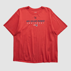 Fanatics New England Patriots Reebok 2000s T-shirt Red Vintage