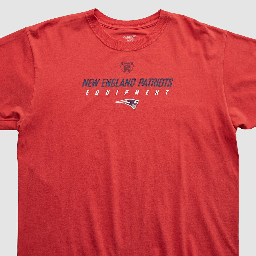 Fanatics New England Patriots Reebok 2000s T-shirt Red Vintage