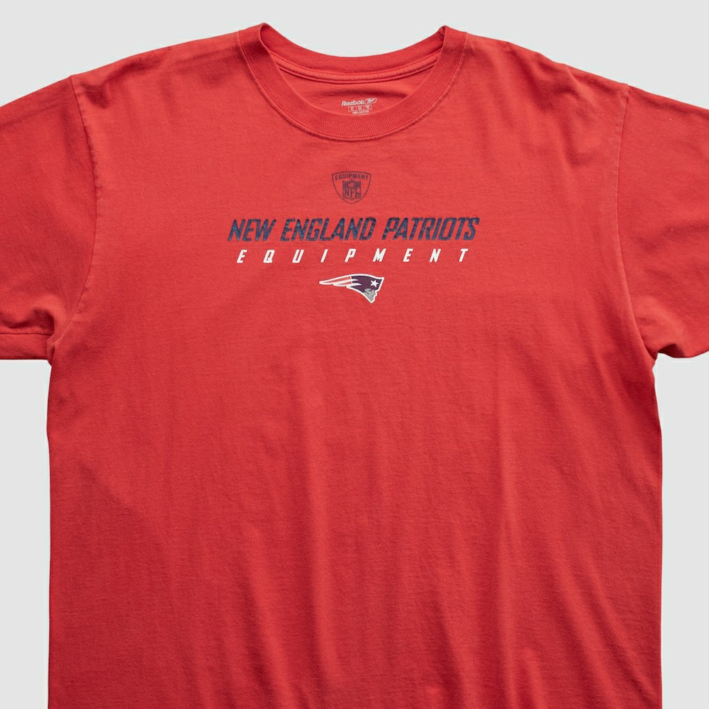 Fanatics New England Patriots Reebok 2000s T-shirt Red Vintage