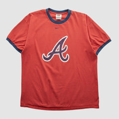 Atlanta Braves Nike 2000s T-shirt - Red - Vintage - Nike on Sale