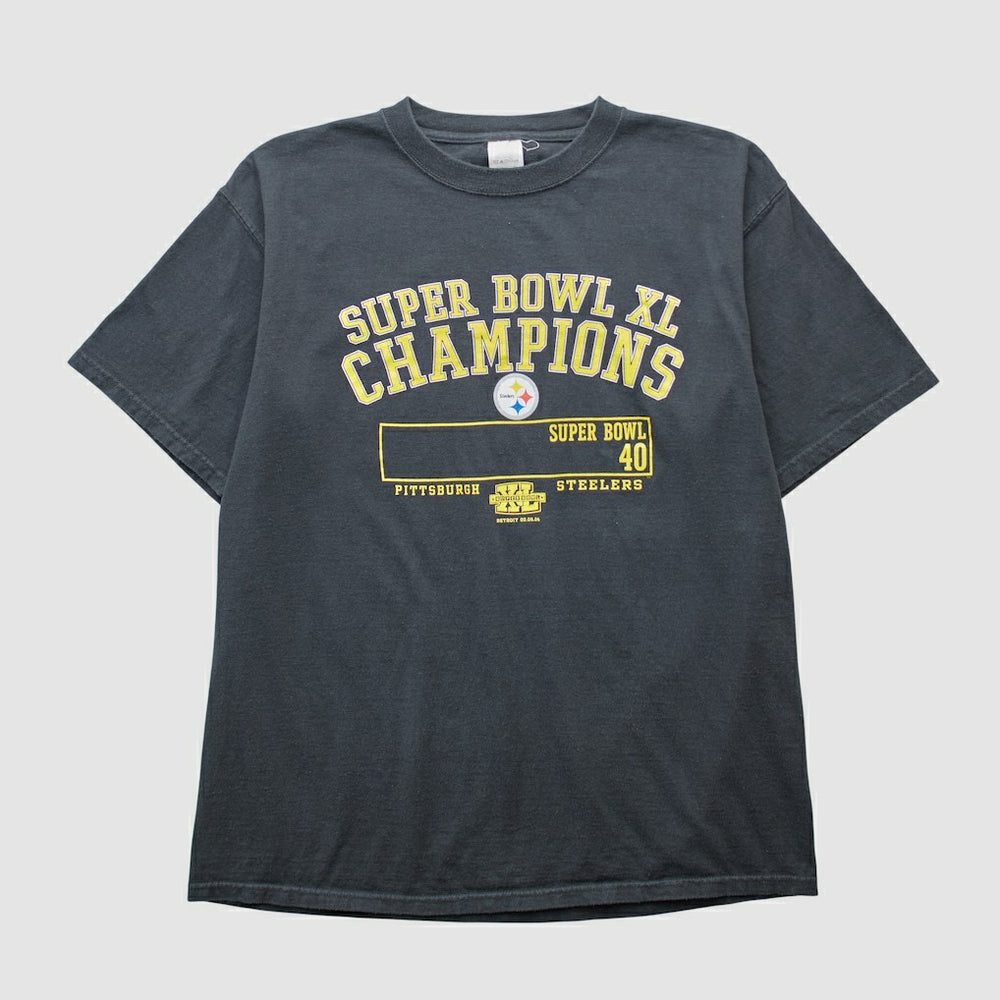 Fanatics Pittsburgh Steelers 2006 T-shirt Black Vintage