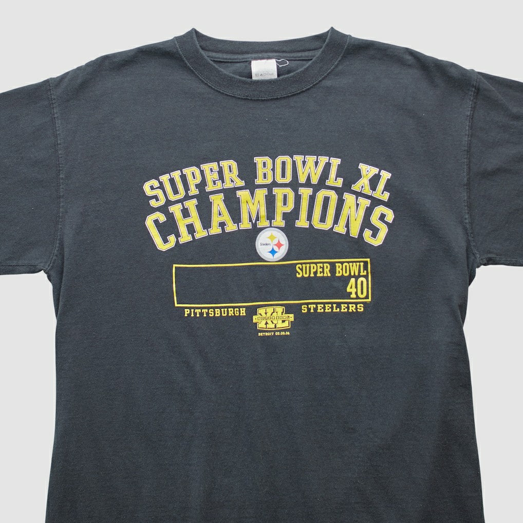 Fanatics Pittsburgh Steelers 2006 T-shirt Black Vintage