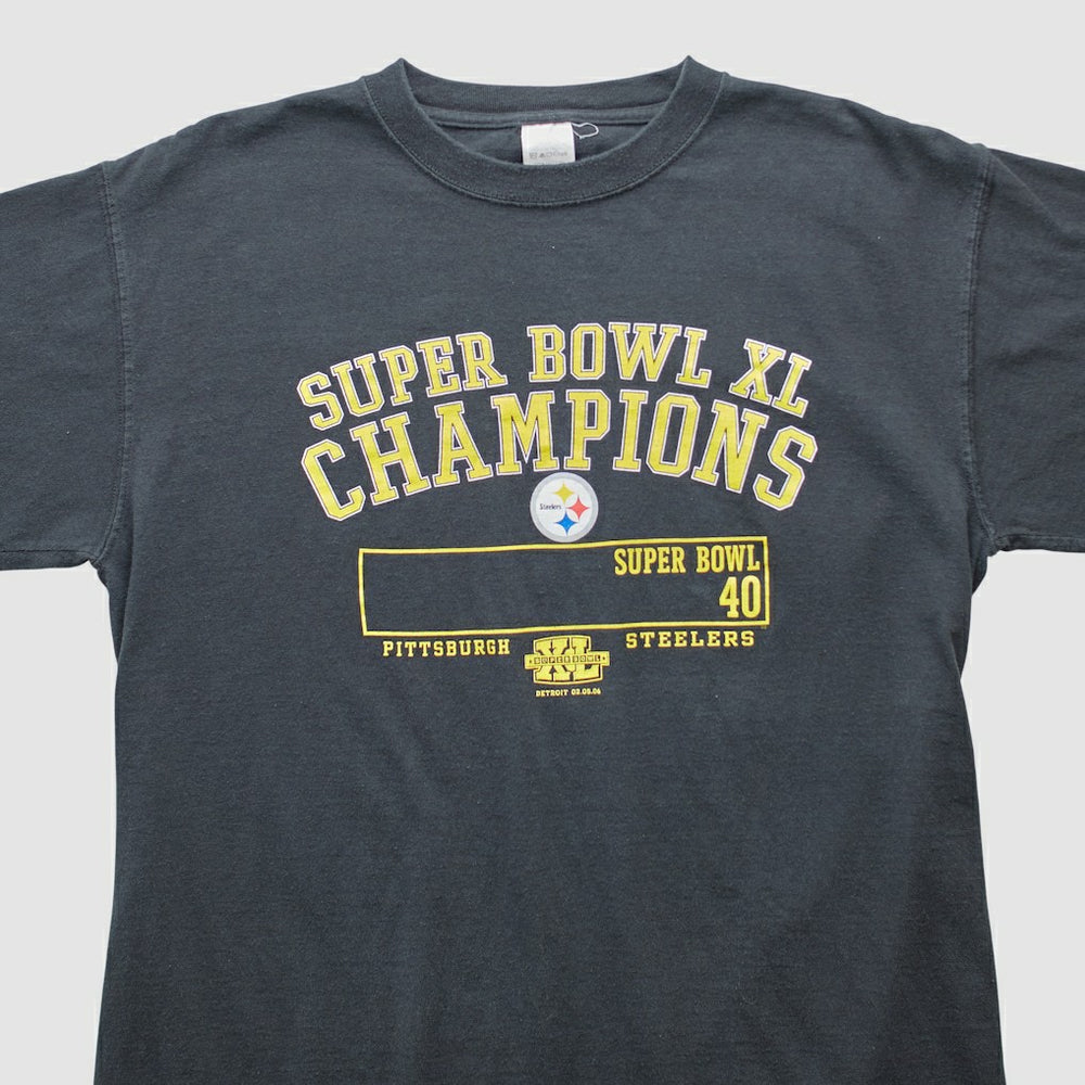 Fanatics Pittsburgh Steelers 2006 T-shirt Black Vintage