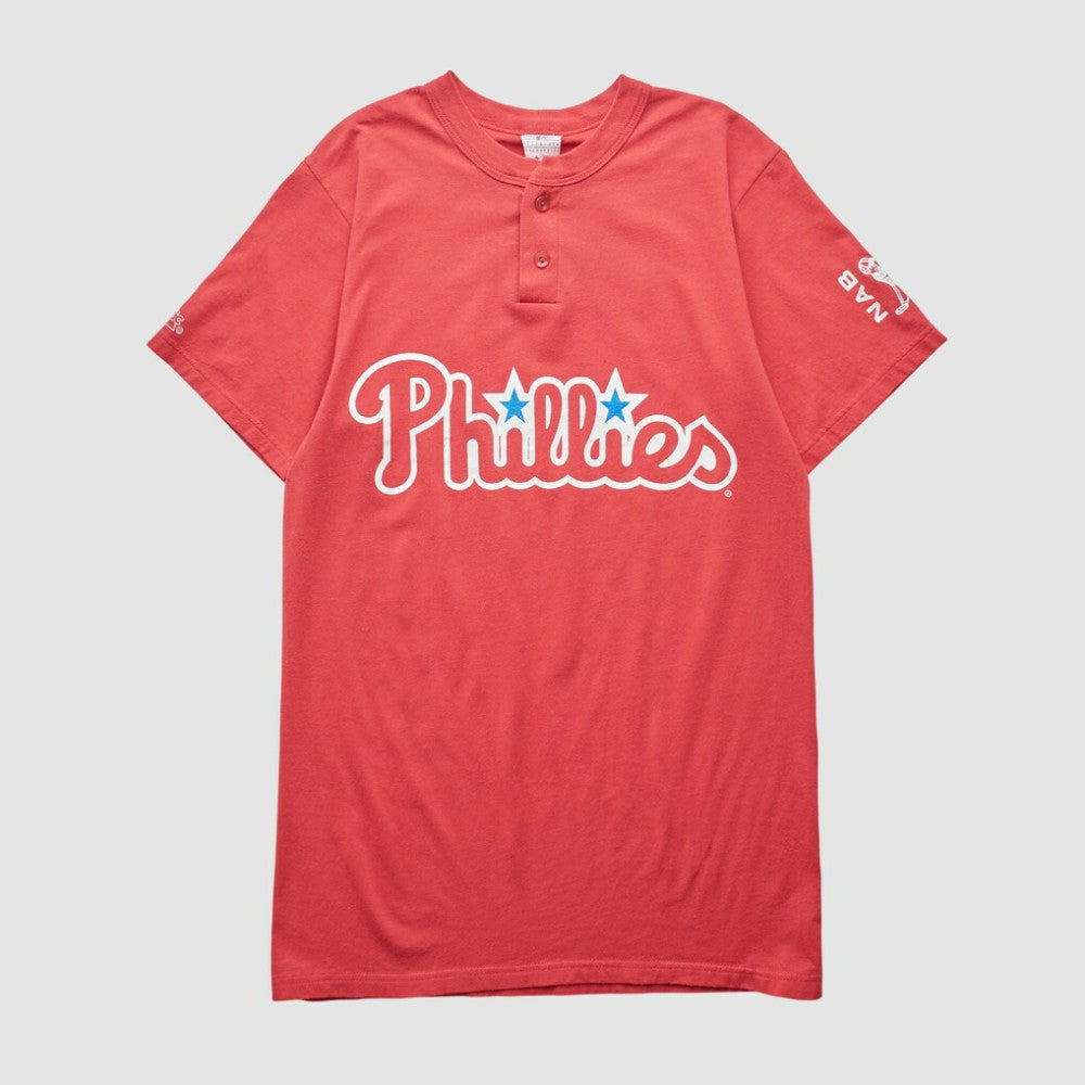Philadelphia Phillies Majestic 2000s T-shirt - Red - Vintage - Fanatics Online