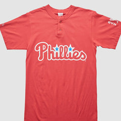 Philadelphia Phillies Majestic 2000s T-shirt - Red - Vintage - Fanatics Online