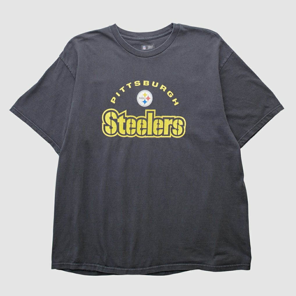 Fanatics Pittsburgh Steelers NFL 2000s T-shirt Black Vintage