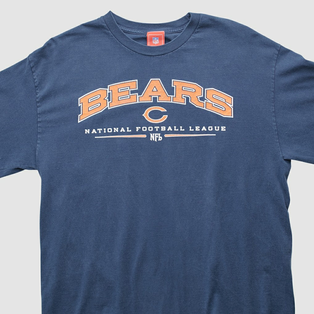 Fanatics Chicago Bears NFL 2000s Long Sleeve T-shirt Navy Vintage