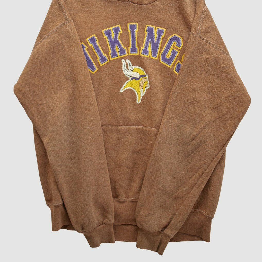 Fanatics Minnesota Vikings Lee Apparel 2000s Hooded Pullover Sweatshirt Clay Vintage