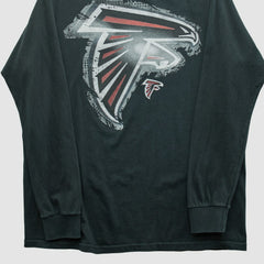 Fanatics Atlanta Falcons NFL 2010s Long Sleeve T-shirt Black Vintage