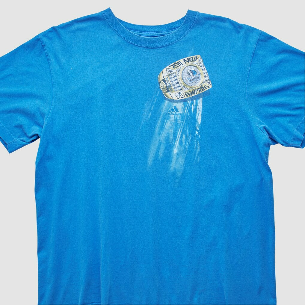 Dallas Mavericks 2011 T-shirt for sale Blue Vintage | Adidas for sale