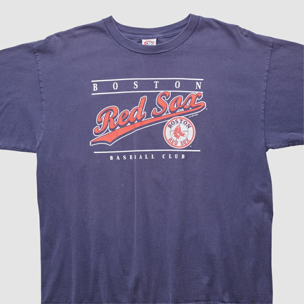 Boston Red Sox True Fan 2004 Long Sleeve T-shirt - Navy - Vintage - Fanatics Discount