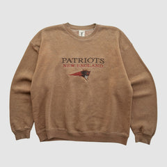 Fanatics New England Patriots Jostens 90s Pullover Sweatshirt Clay Vintage