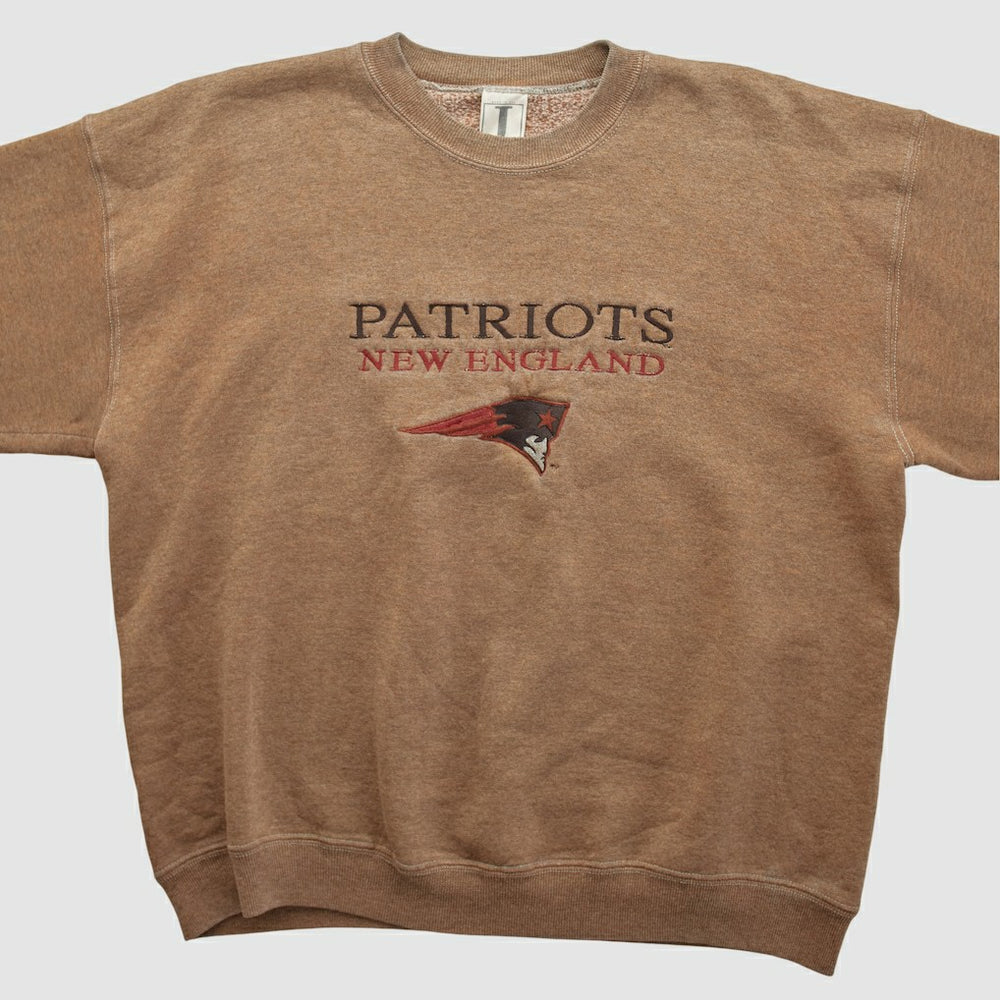Fanatics New England Patriots Jostens 90s Pullover Sweatshirt Clay Vintage