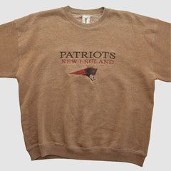 Fanatics New England Patriots Jostens 90s Pullover Sweatshirt Clay Vintage