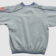 Fanatics Denver Broncos Lee Apparel 90s Pullover Sweatshirt Heather Gray Vintage