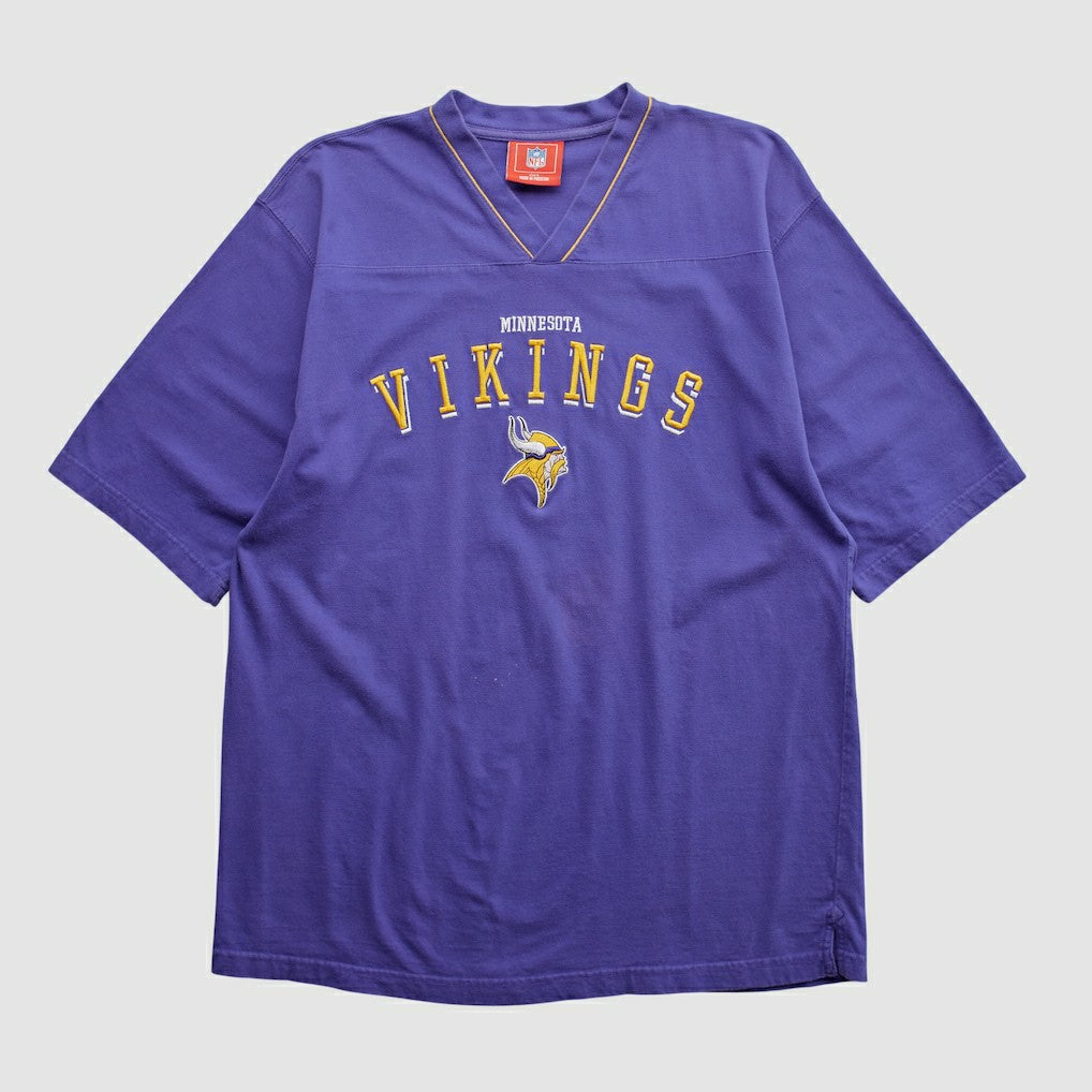 Fanatics Minnesota Vikings NFL 2000s T-shirt Purple Vintage