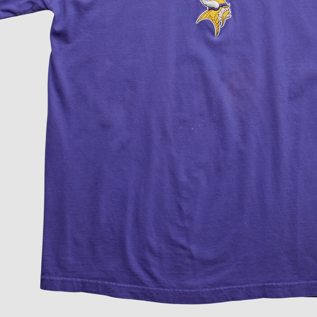 Fanatics Minnesota Vikings NFL 2000s T-shirt Purple Vintage