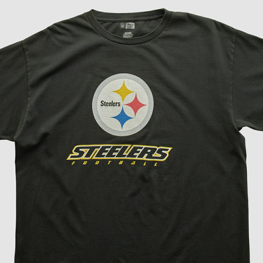 Fanatics Pittsburgh Steelers NFL 2000s T-shirt Black Vintage