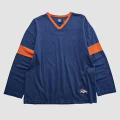 Fanatics Denver Broncos NFL 2000s Long Sleeve T-shirt Navy Vintage
