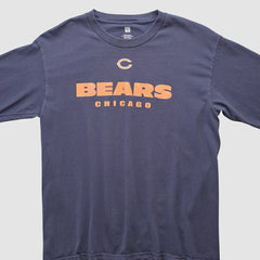 Fanatics Chicago Bears NFL 2000s Long Sleeve T-shirt Navy Vintage