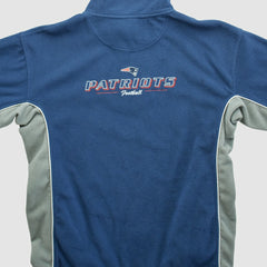 Fanatics New England Patriots NFL 2000s 1/4 Zip Sweatshirt Navy Vintage
