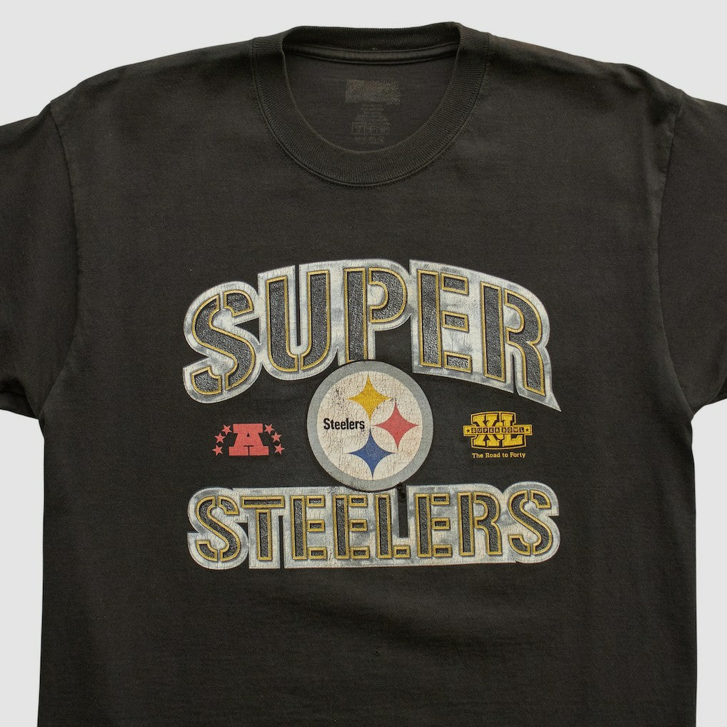 Fanatics Pittsburgh Steelers 2006 T-shirt Black Vintage