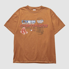 World Series Anvil 2004 T-shirt - Clay - Vintage - Fanatics Sale