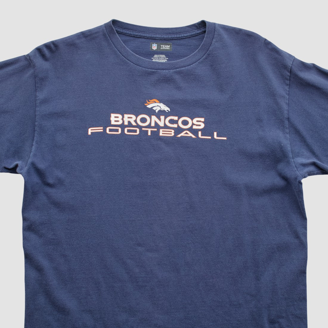 Fanatics Denver Broncos NFL 2010s Long Sleeve T-shirt Navy Vintage