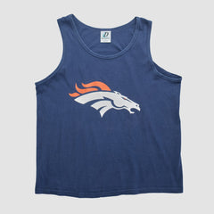 Fanatics Denver Broncos Dynasty 90s Tank Navy Vintage