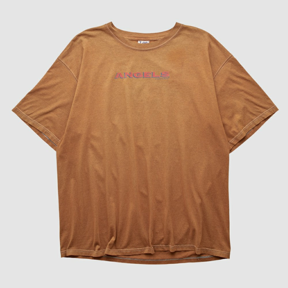 Los Angeles Angels Lee Sport 2000s T-shirt - Clay - 2XVintage - Fanatics Online