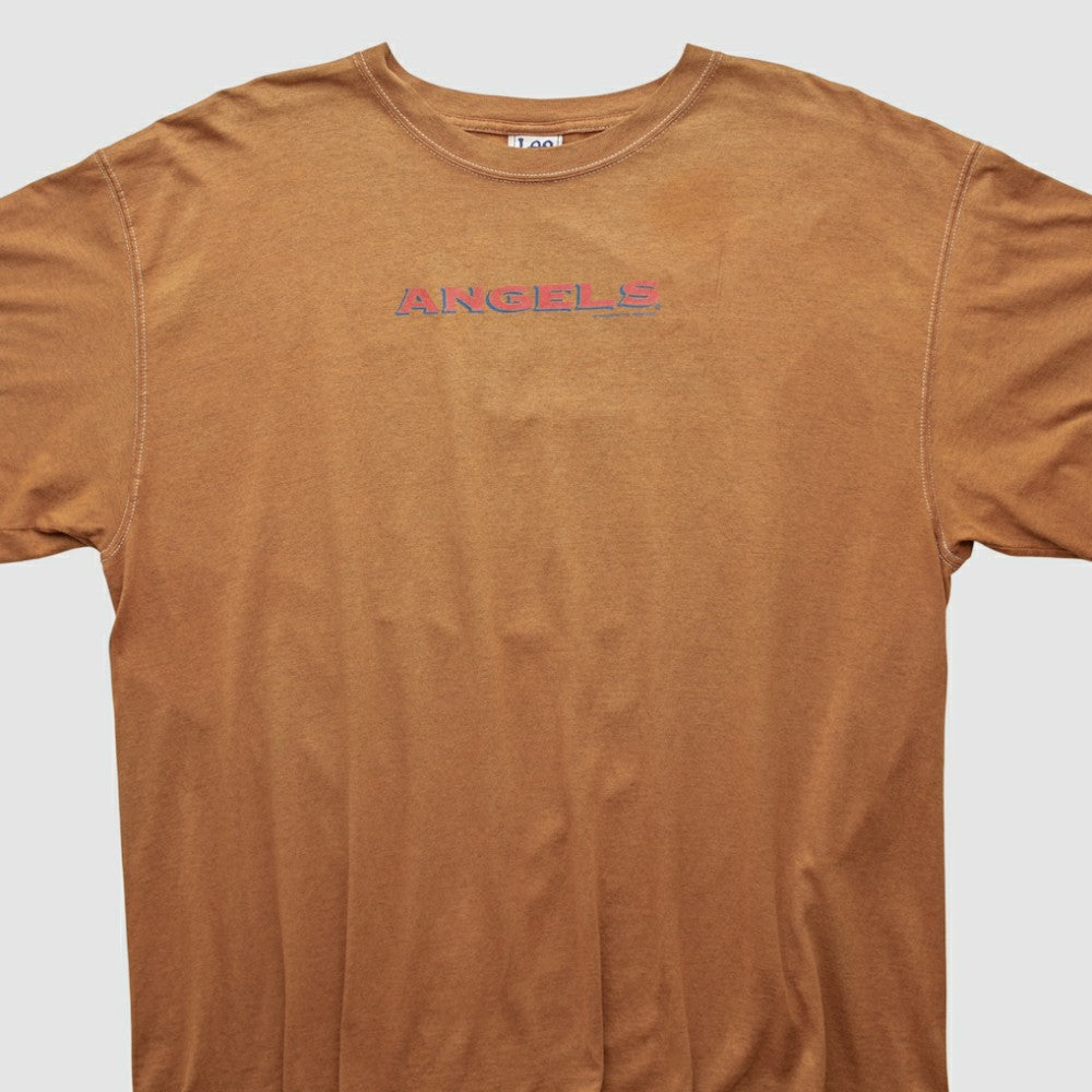Los Angeles Angels Lee Sport 2000s T-shirt - Clay - 2XVintage - Fanatics Online
