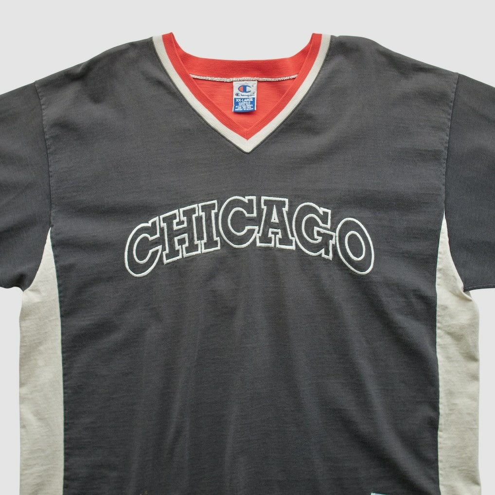 Chicago Bulls Champion 90s T-shirt for sale Black Vintage | Vintage discount