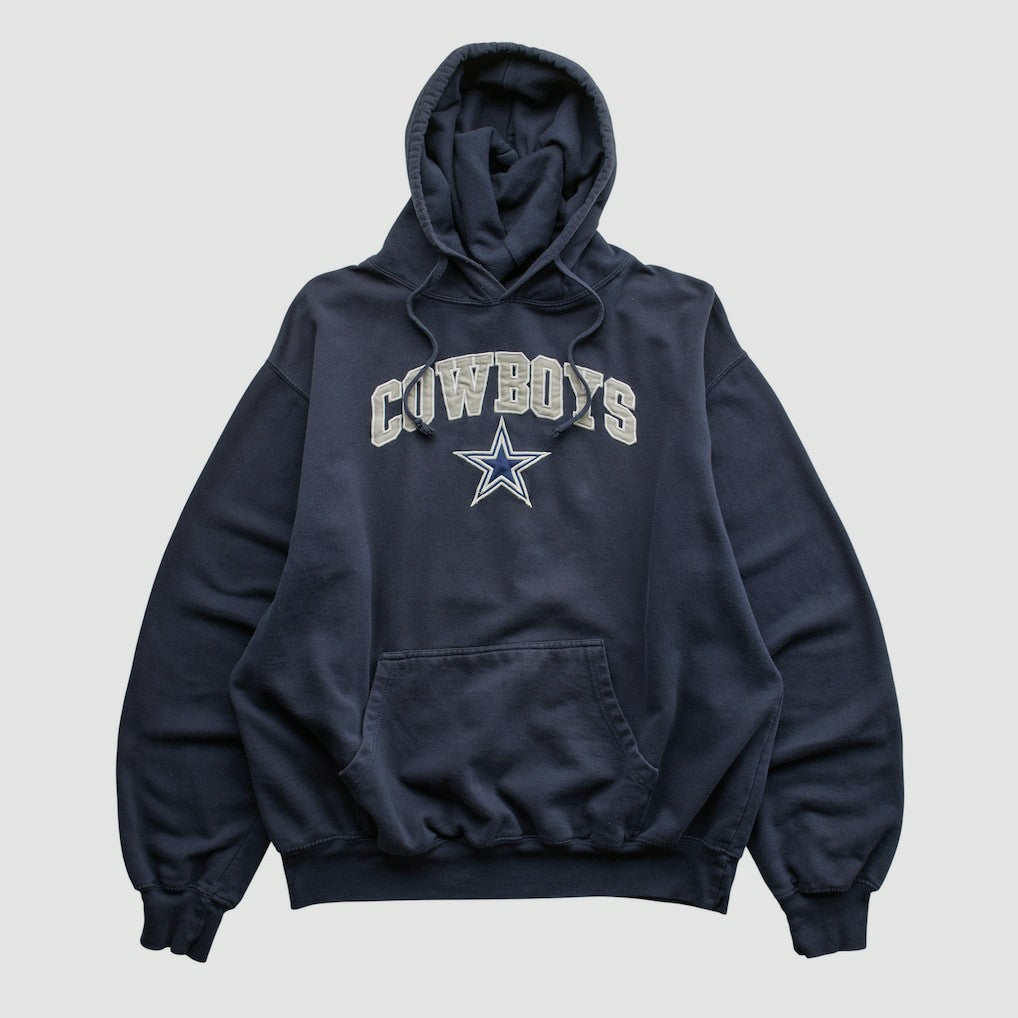 Fanatics Dallas Cowboys Cowboys Authentic Apparel 2010s Hooded Pullover Sweatshirt Navy Vintage