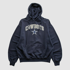 Fanatics Dallas Cowboys Cowboys Authentic Apparel 2010s Hooded Pullover Sweatshirt Navy Vintage