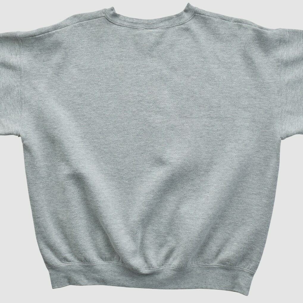 Fanatics Super Bowl XXXVIII Lee Apparel 2004 Pullover Sweatshirt Heather Gray Vintage