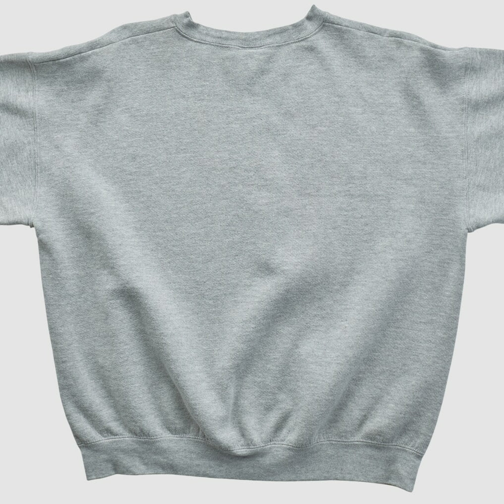 Fanatics Super Bowl XXXVIII Lee Apparel 2004 Pullover Sweatshirt Heather Gray Vintage