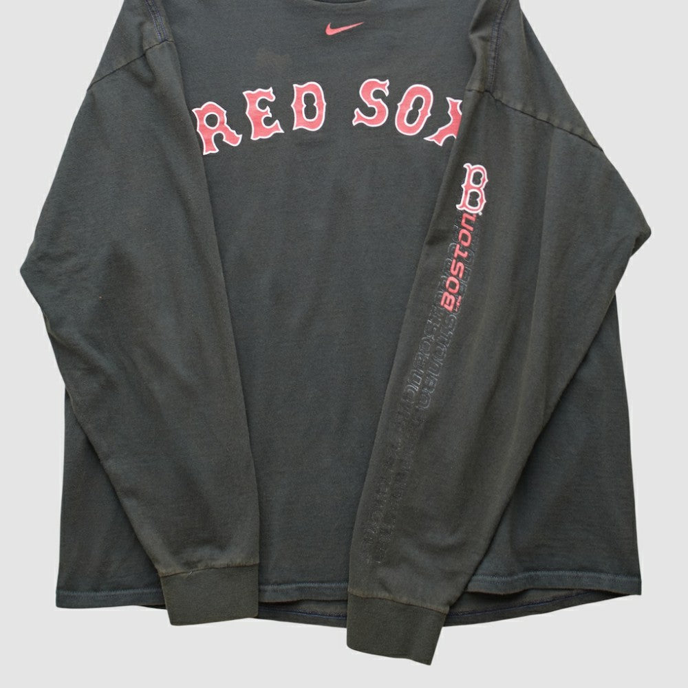 Boston Red Sox Nike 2000s Long Sleeve T-shirt - Black - Vintage - Nike Online