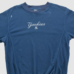 New York Yankees Lee Apparel 2000s Pullover Sweatshirt - Navy - XVintage - Fanatics Online
