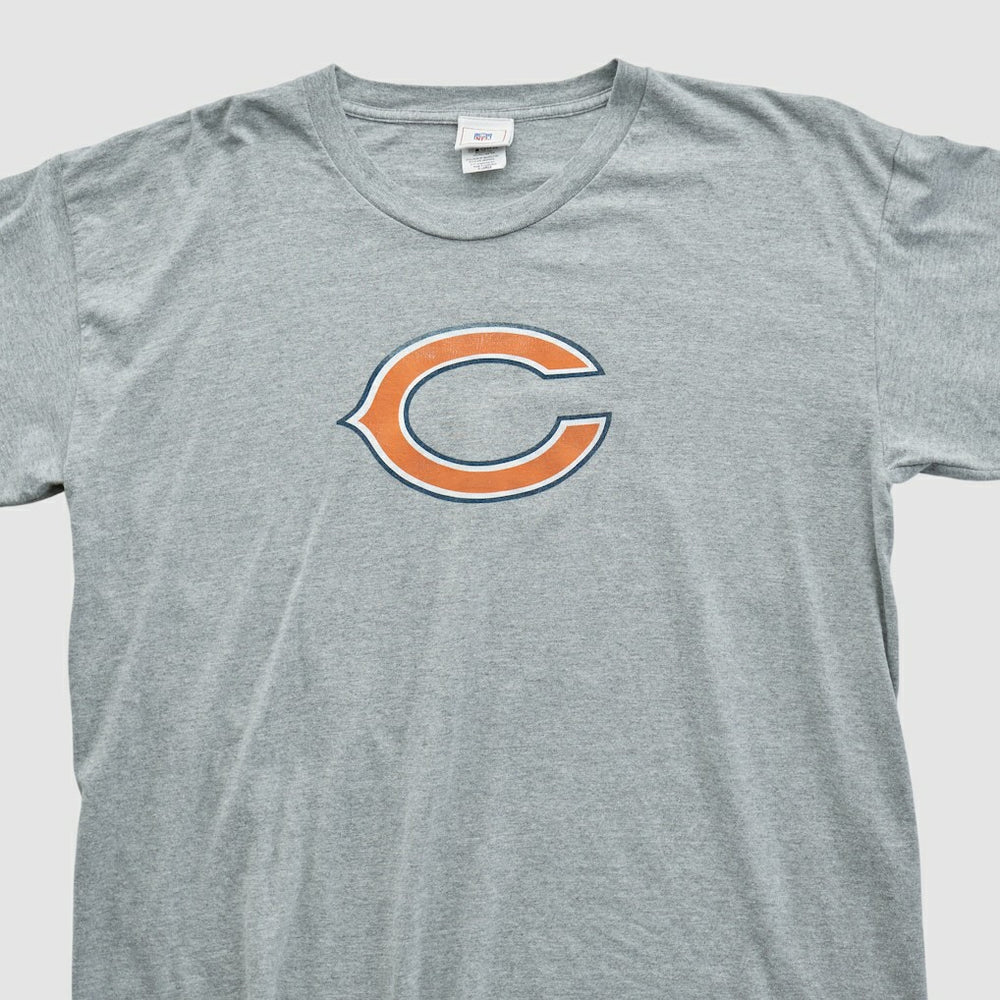 Fanatics Chicago Bears NFL 2000s Long Sleeve T-shirt Heather Gray Vintage