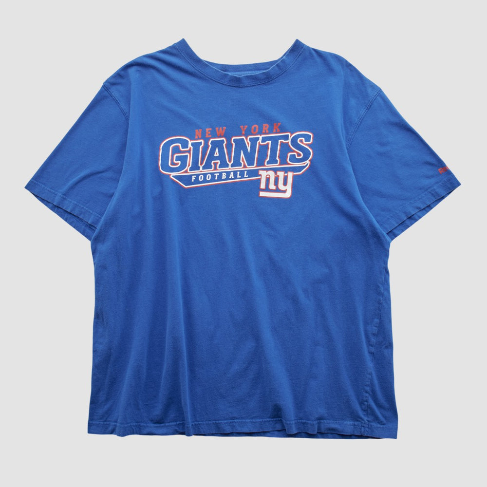 Fanatics New York Giants Reebok 2000s T-shirt Blue Vintage