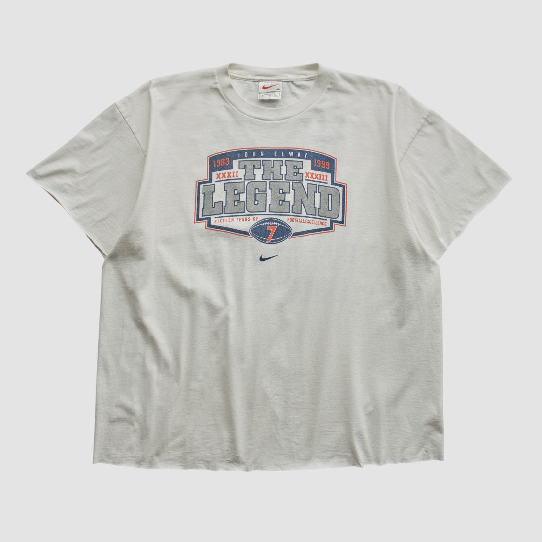 Fanatics Super Bowl XXXIII MVP 1999 T-shirt White Vintage