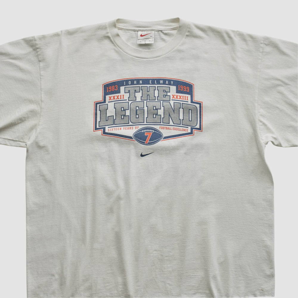 Fanatics Super Bowl XXXIII MVP 1999 T-shirt White Vintage