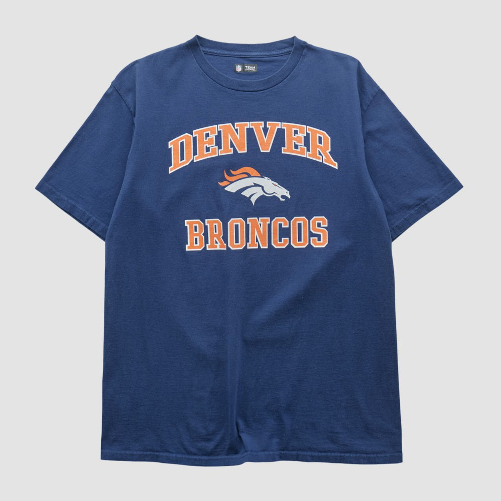 Fanatics Denver Broncos NFL 2010s T-shirt Navy Vintage