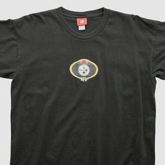 Fanatics Pittsburgh Steelers NFL 2000s Long Sleeve T-shirt Black Vintage