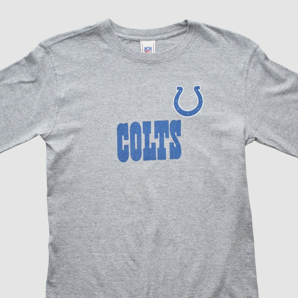 Fanatics Indianapolis Colts NFL 2000s Long Sleeve T-shirt Heather Gray Vintage